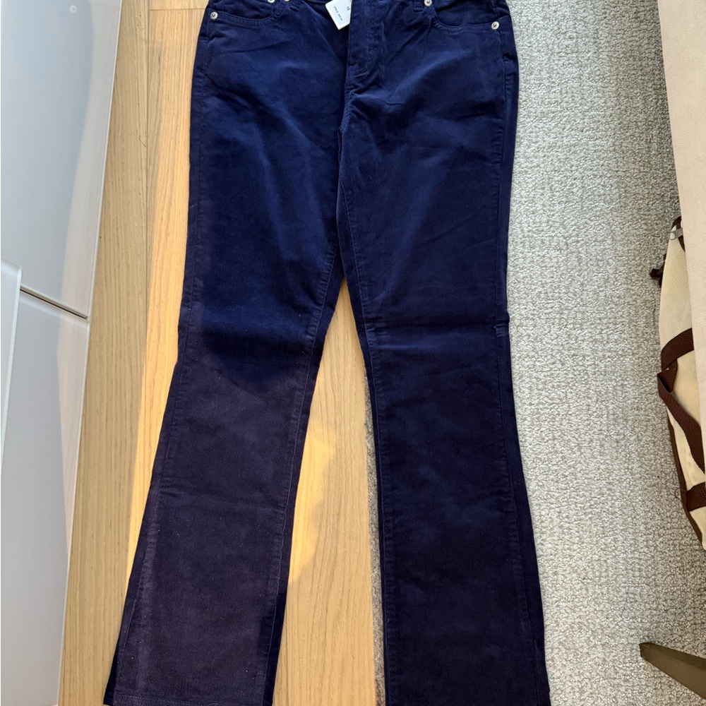 Vineyard Vines Blue Flare Cord Leg Pant